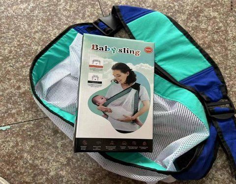 Оптом Рюкзак-переноска для новорожденных BABY SLING VEN0347 фото