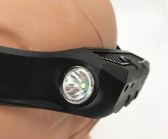 Легкий налобный фонарь LED+COB BR000063-5808A VEN5808 фото
