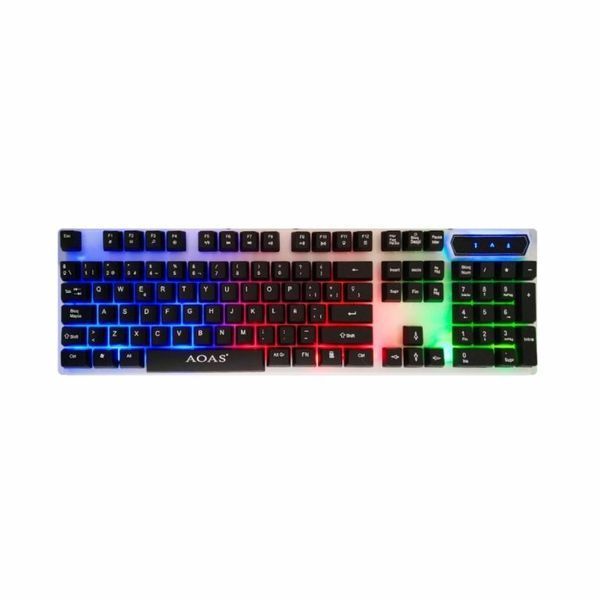 Проводная игровая клавиатура с подсветкой LED GAMING KEYBOARD + Мышь Linmony M-350 VEN283 фото