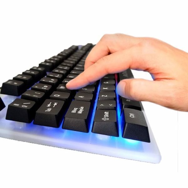 Проводная игровая клавиатура с подсветкой LED GAMING KEYBOARD + Мышь Linmony M-350 VEN283 фото
