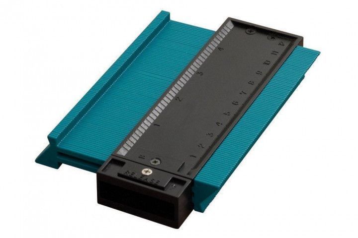 Вимірювальний контур інструмент лінійка косинець Wolfcraft Irregular Ruler TV192 фото