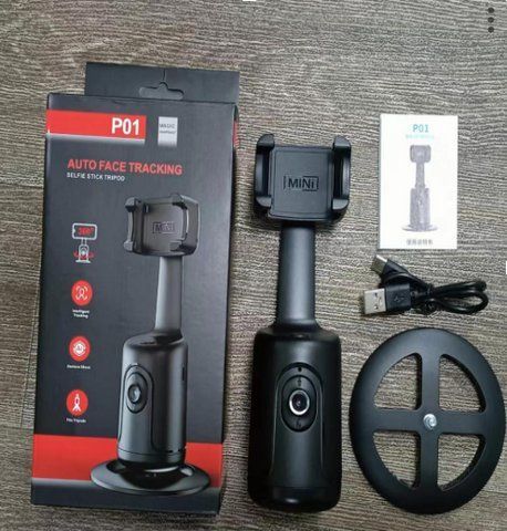 Умный Монопод штатив для телефона настольный с датчиком слежения P01 AUTO FACE TRACKING SELFIE STICK TRIPOD VENP01 фото