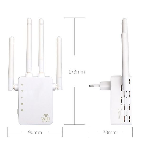 Wifi репитер, роутер Wifi AP/Router/Repeater поддерживает 2,4G и 5G до 1200 м TV0232 фото