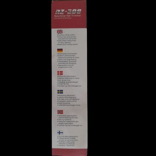 Триммер для стрижки волос на лице и в носу 2 в 1 Keshida NZ-208 Триммер с сменными насадками B19-13-5 фото