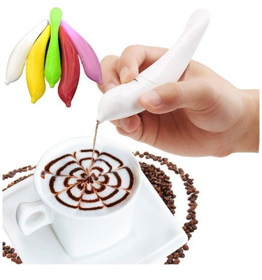 Механическая ручка для латте и украшения кофе Drink Deco TV-2 фото