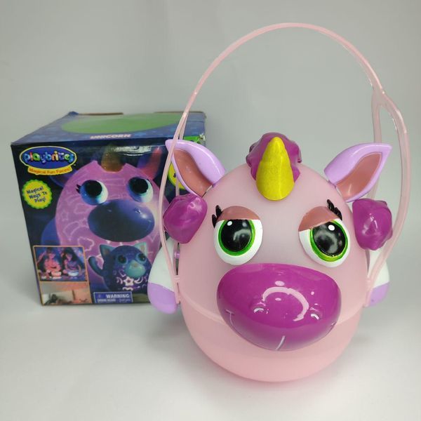 Светильник-проектор детский беспроводной Playbrites Единорог B132 фото