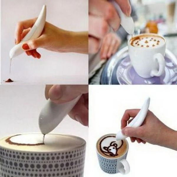 Механическая ручка для латте и украшения кофе Drink Deco TV-2 фото