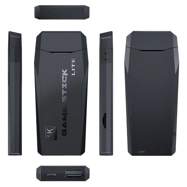 Игровая приставка Game Stick Lite 64 Gb для ТВ, 4k Ultra HD, 2 геймпада VEN116 фото