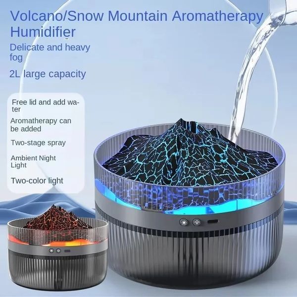 Увлажнитель воздуха - ночник Volcano Humidifier (36) VEN19194 фото