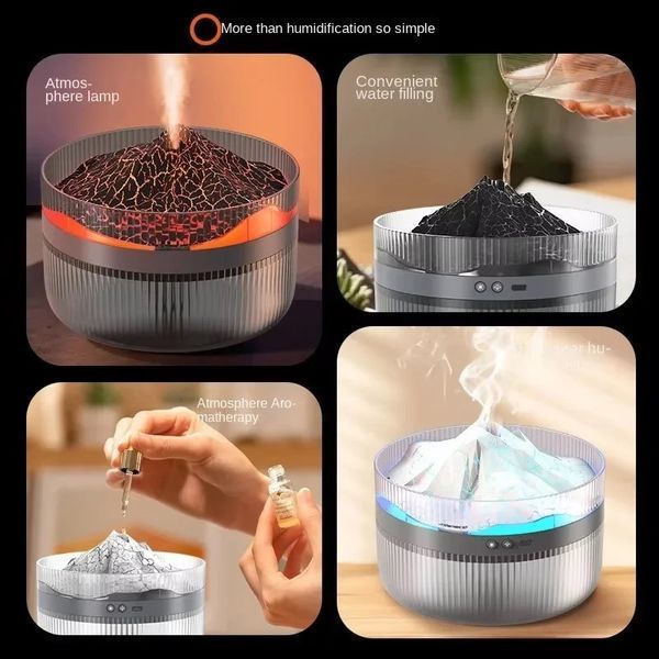 Увлажнитель воздуха - ночник Volcano Humidifier (36) VEN19194 фото
