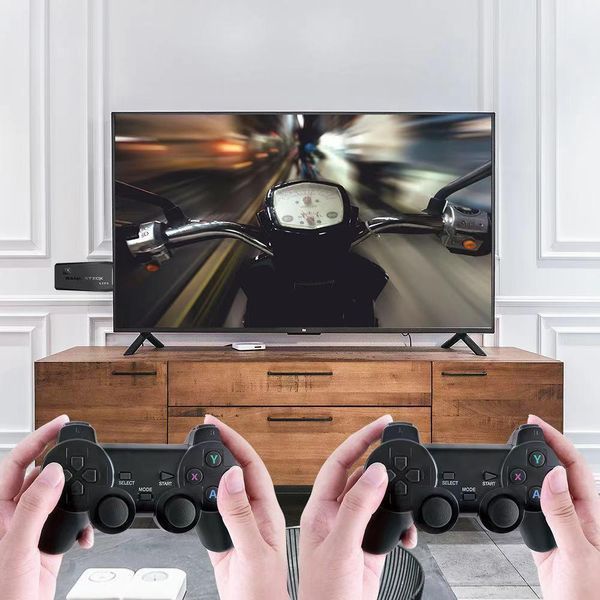 Игровая приставка Game Stick Lite 64 Gb для ТВ, 4k Ultra HD, 2 геймпада VEN116 фото