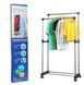 Телескопічна стійка, вішалка Double Pole Clothes Horse Mini для одягу і взуття в гардеробну TBL15 фото 2