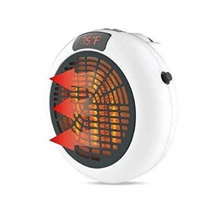 Портативний електричний нагрівач тепловентилятор 600 Вт Wonder Heater 851 фото