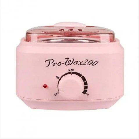 Воскоплав ProWax 200 | Нагреватель для воска розовый BR00068 VEN194 фото