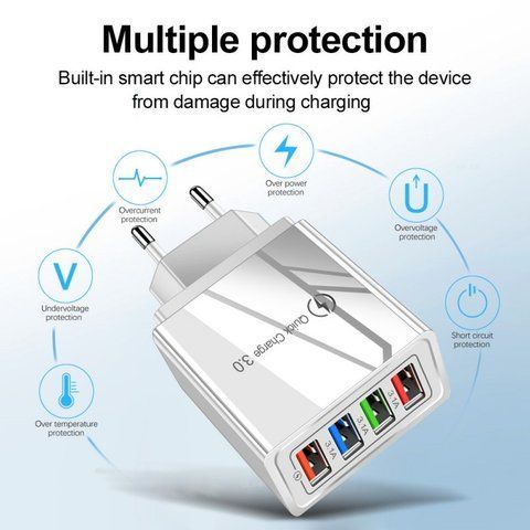 "Быстрое зарядный пристрій Travel Charger 5G+" TV330 фото
