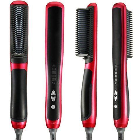 Електрична гребінець-випрямляч ASL-908 Hair Straightener B960 фото