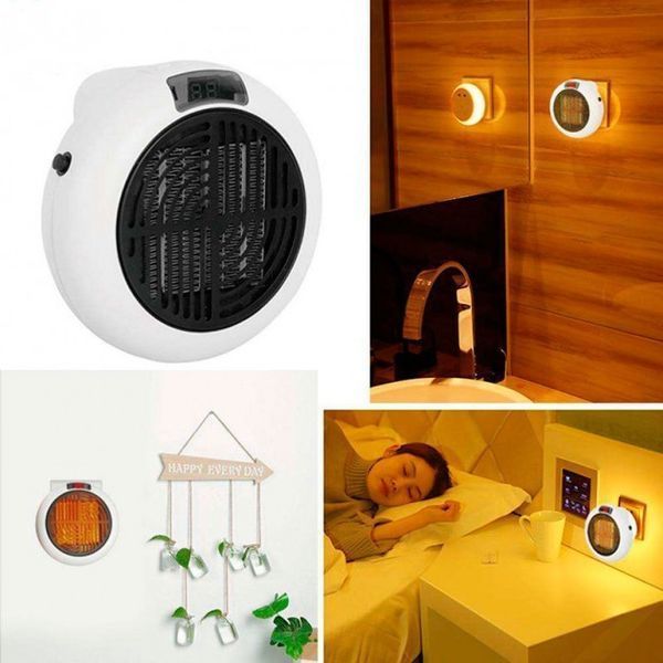 Портативный электрический обогреватель тепловентилятор 600 Вт Wonder Heater 851 фото