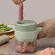 Ручной электрический резак для овощей 4 в 1 Food Chopper Catling мультислайсер VEN0589 фото 3