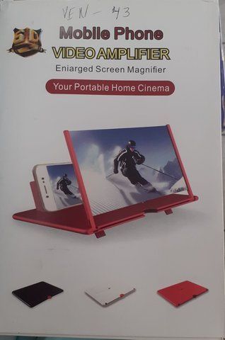 Увеличительная подставка 3D для экрана телефона Красный 12 дюймов VEN97 фото