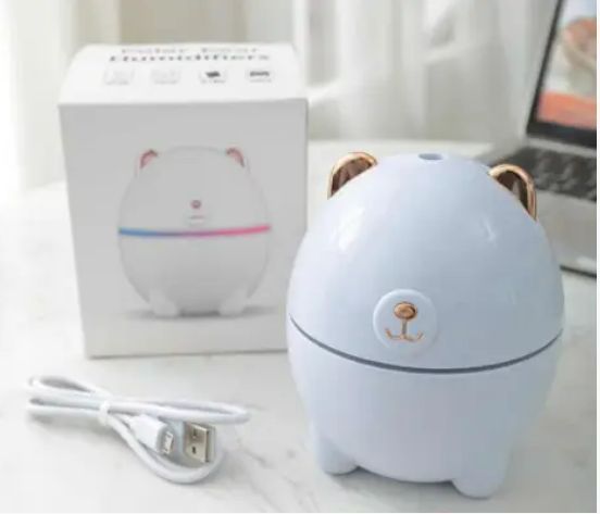 Зволожувач повітря і нічник 2в1 від USB 220 мл Humidifier Polar Bear ( Ведмідь ) HM1 фото