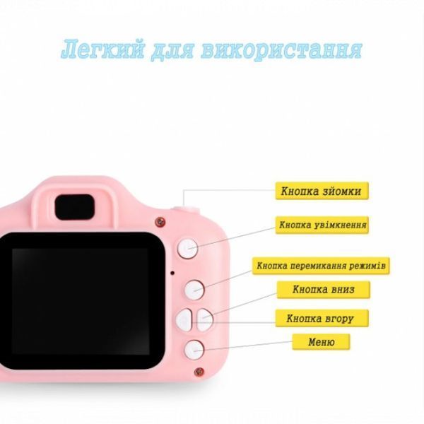 Фотоапарат дитячий цифровий Summer Vacation Smart Kids Camera TV234A фото