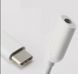 Кабель для навушників S з роз'ємом типу C 3,5, USB C на 3,5 мм AUX, адаптер для навушників Jack J-002 (Білий) TV332 фото 3