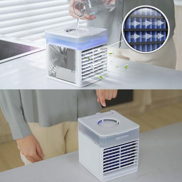 Мінікондиціонер NexFan 7LED (24) VEN215 фото