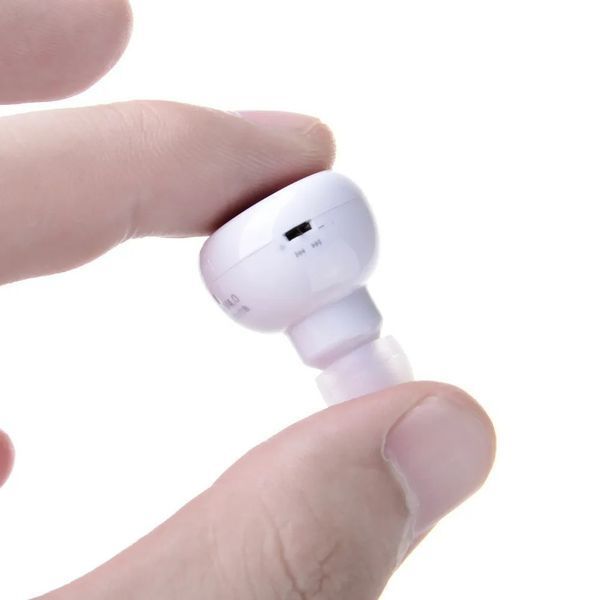 Иновационные наушники-гарнитура для смартфонов AirBeats Bluetooth mini 4.0 Белый B6-62-V фото