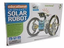 Solar Robot 14-В-1 - Робот Конструктор На Сонячній Батареї 14IN1 фото