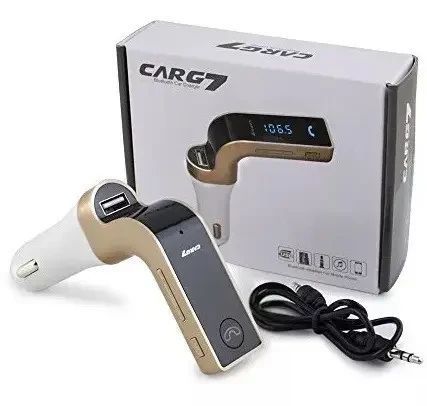 FM-модулятор автомобільний з 2 USB-портами та підтримкою Bluetooth 5,0 G7 TV333 фото