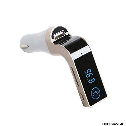 FM-модулятор автомобільний з 2 USB-портами та підтримкою Bluetooth 5,0 G7 TV333 фото