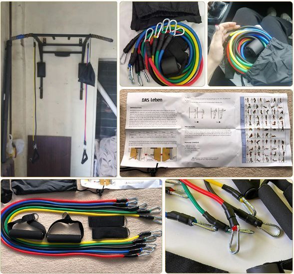 Набор эспандеров Бубновского EasyFit универсальный 5 шт BR00073 VEN0121 фото