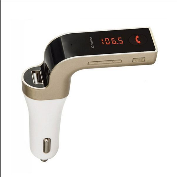 FM-модулятор автомобільний з 2 USB-портами та підтримкою Bluetooth 5,0 G7 TV333 фото