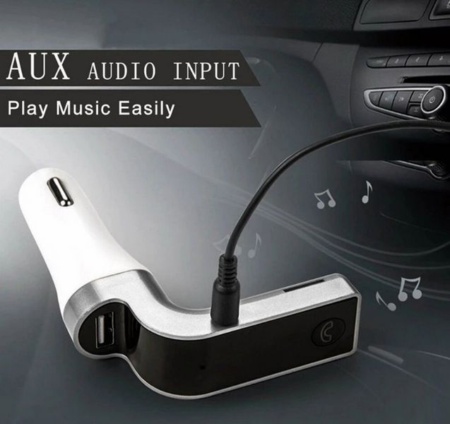 FM-модулятор автомобільний з 2 USB-портами та підтримкою Bluetooth 5,0 G7 TV333 фото