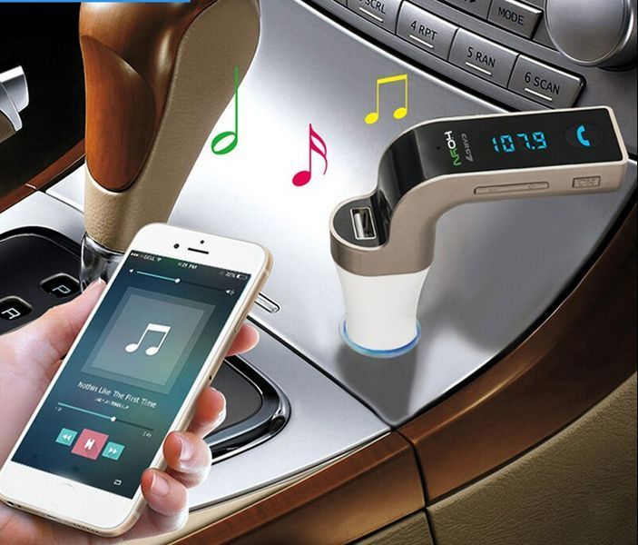 FM-модулятор автомобільний з 2 USB-портами та підтримкою Bluetooth 5,0 G7 TV333 фото