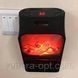 Портативний обігрівач з LCD-ДИСПЛЕЄМ і імітацією каміна FLAME HEATER JIEJIA, обігрівач-камін з пультом A101 фото 4