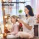 Стайлер фен-щетка для волос Gemei GM-4828 вращающийся 800 Вт VEN4828 фото 7