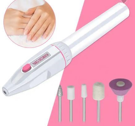 Фрезер для маникюра, набор для маникюра и педикюра Beauty 2 батарейки типа АА VEN76 фото