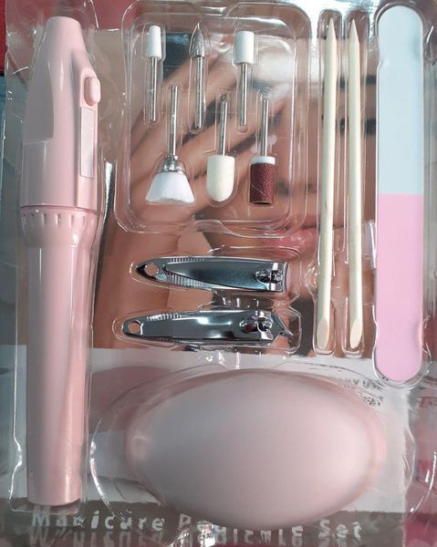 Фрезер для маникюра, набор для маникюра и педикюра Beauty 2 батарейки типа АА VEN76 фото