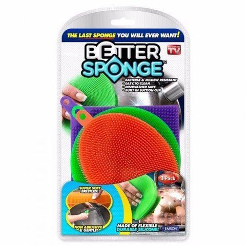 Better Sponge - гнучкі силіконові щітки для будинку 29 фото