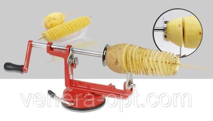 Машинка для спиральной нарезки картофеля Spiral Potato Slicer TV92 фото