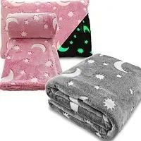 Детский плед светящийся в темноте 125х190 Magic Blanket TV338 фото