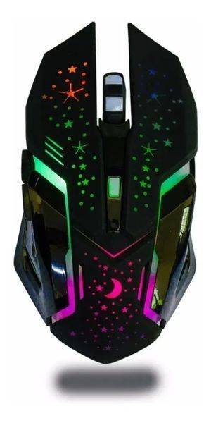 Ігрова мишка для геймерів Weibo WB-911 бездротова з rgb-підсвіткою VEN273 фото