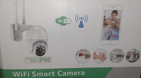 Вулична IP-камера 3 МП WiFi модель A6 вулична поворотна. Програма hisee se TV015 фото