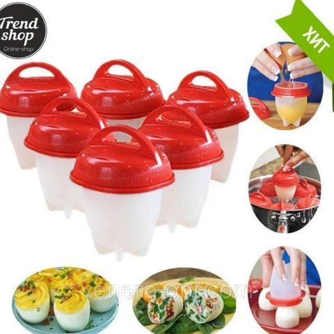 Фільтр-форми для варіння яєць без шкаралупи Eggies 10-43 фото