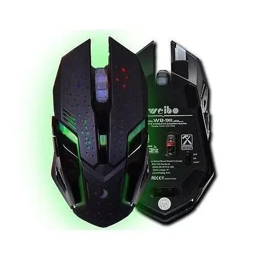 Ігрова мишка для геймерів Weibo WB-911 бездротова з rgb-підсвіткою VEN273 фото