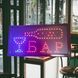 Вывеска "БAР" LED подсветкой для пивного магазина, бара, кафе, ресторана пива на разлив 48*25*2,5 см БAР фото 1