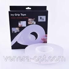 Многоразовая крепежная лента Ivy Grip Tape (длина 1 м, ширина 30 мм, толщина 2 мм) (200) VEN1A фото