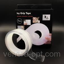 Многоразовая крепежная лента Ivy Grip Tape (длина 1 м, ширина 30 мм, толщина 2 мм) (200) VEN1A фото