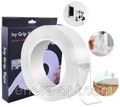 Многоразовая крепежная лента Ivy Grip Tape (длина 1 м, ширина 30 мм, толщина 2 мм) (200) VEN1A фото